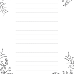 Pretty and simple black & white to-do list – Free printable downloads ...