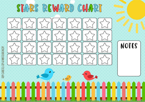 Free Printable Reward Chart For Kids